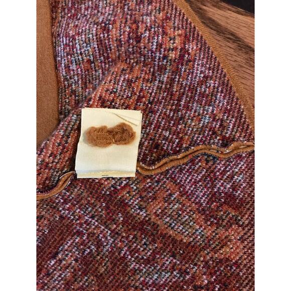 Anthropologie Moth Paisley Intarsia Blazer - Size Extra Small - Picture 13 of 13